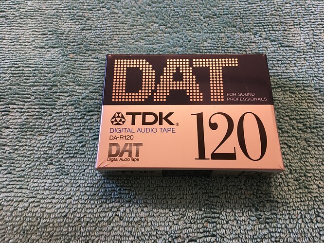 #01 Org DAT Tape