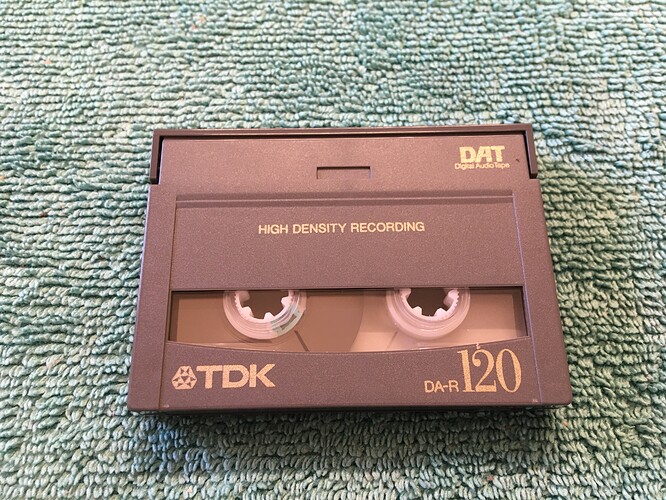 #03 Org DAT Tape