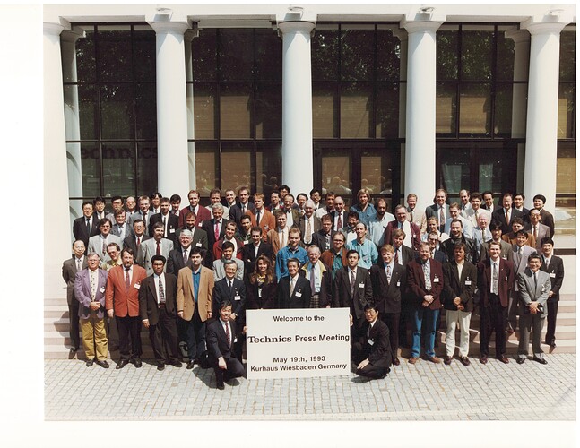 Dieter Radecki Technics DCC Press Meeting May 1993