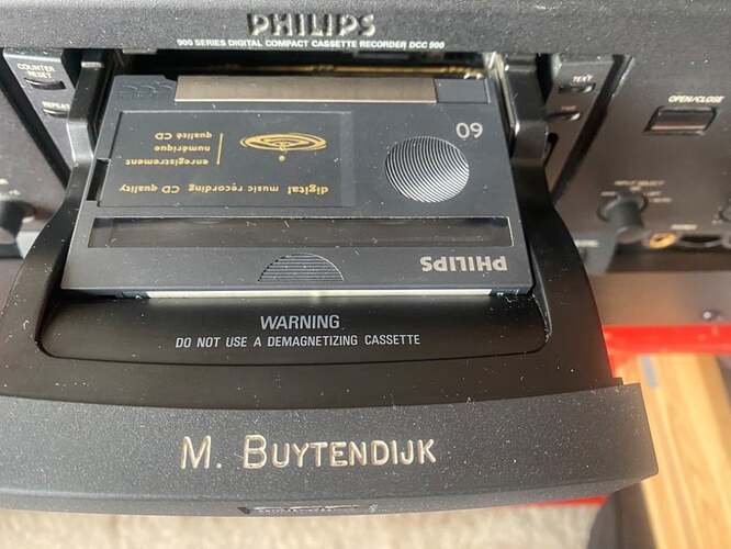 Philips DCC900 M. Buytendijk